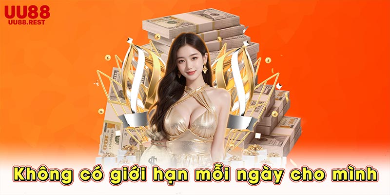 Không có giới hạn lỗ mỗi ngày cho mình